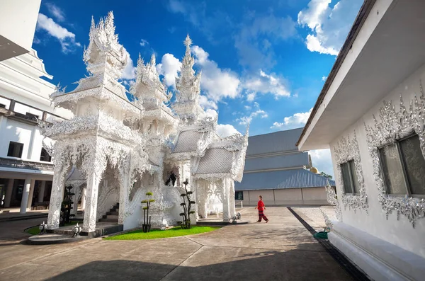 Świątynia białego w Tajlandii — Zdjęcie stockowe