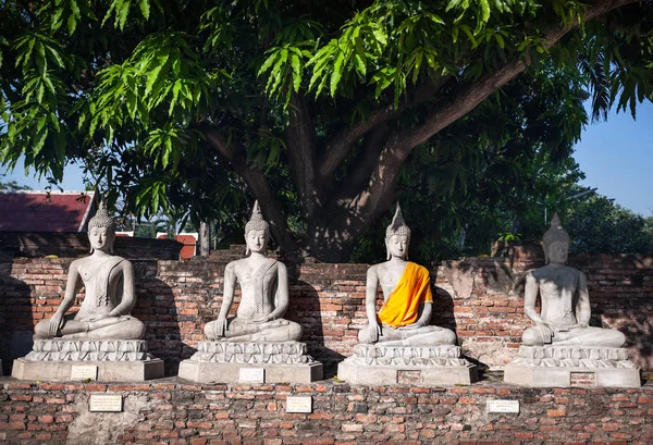 Buddha statyer i Thailand — Stockfoto