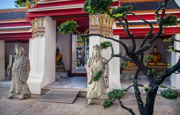 Wat Pho em Bangkok, Tailândia — Fotografia de Stock