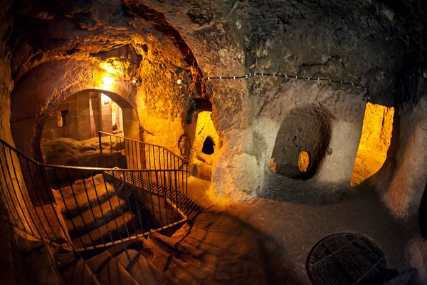 Underground city in Turkey — Stock Photo, Image