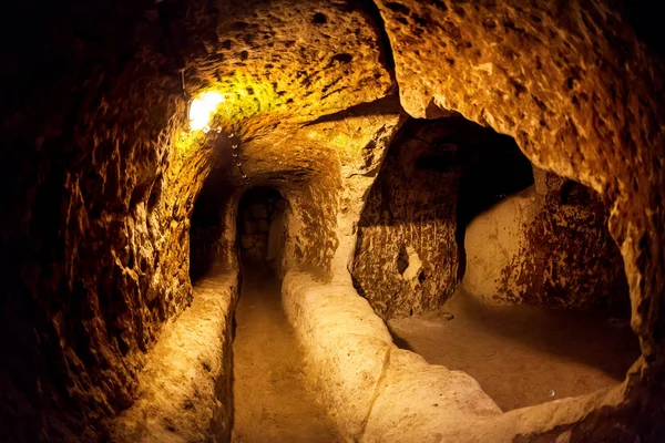 Ciudad subterránea en Turquía — Foto de Stock