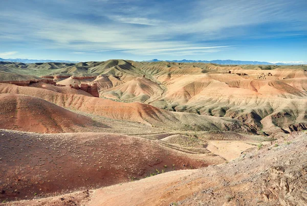 Charyn canyon in desert of Kazakhstan — Stock Photo, Image