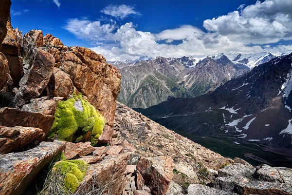 Dağların güzel manzarası — Stok fotoğraf