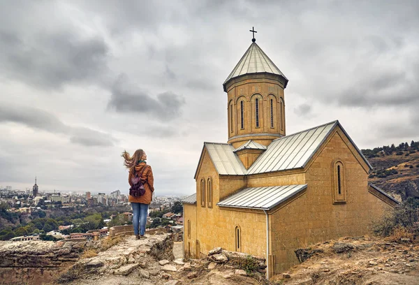 Catedral de Narikala en Tiflis — Foto de Stock