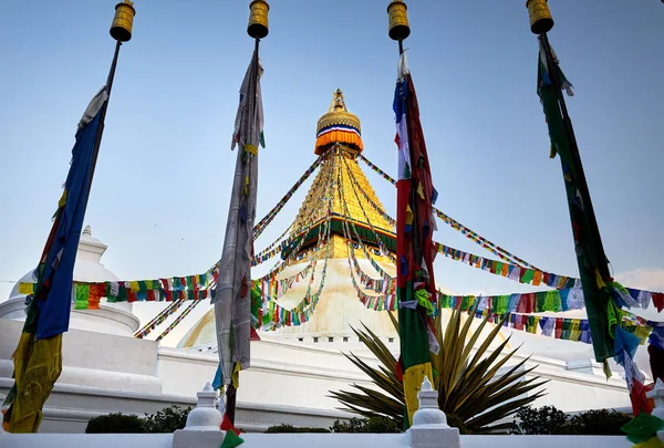 Ступа bodnath в Катманду — стокове фото