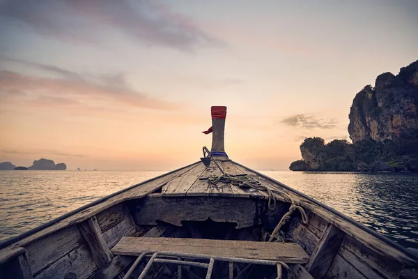 Boat in Andaman Sea — Stock Photo, Image