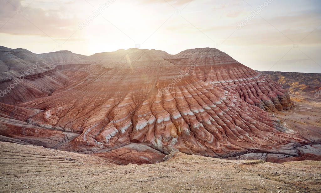 Red Desert Mountains