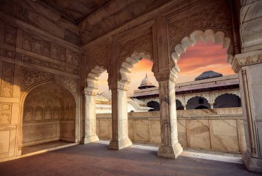 Khas Mahal in Agra Fort      clipart