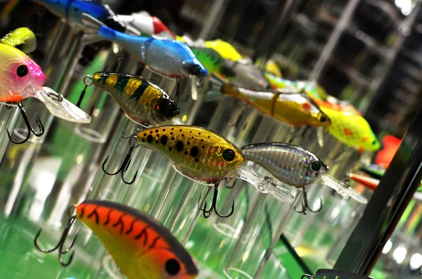 Hard lures for fishing , wobblers — Stock Photo, Image