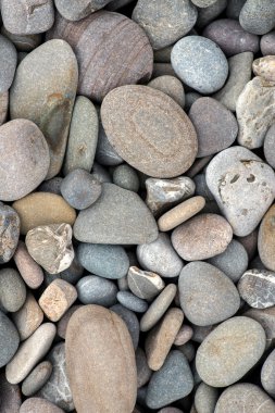 Sahilde taş arka plan 