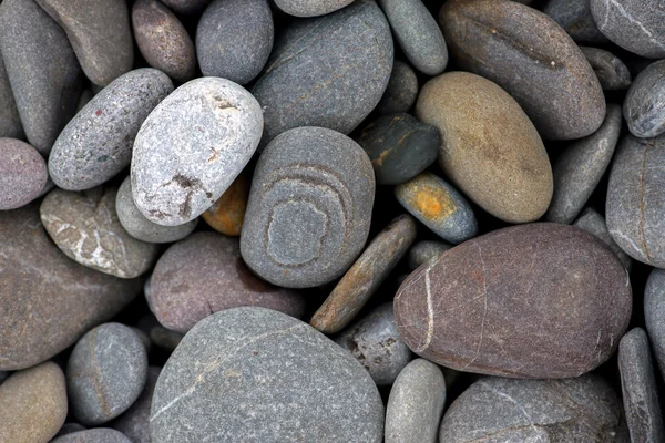 Stones background on beach — Stock fotografie