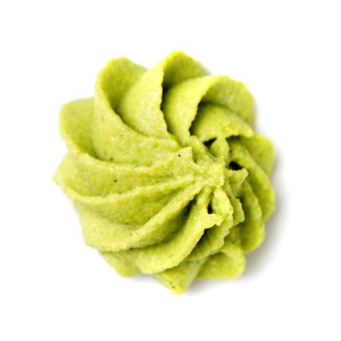 Beyaz arka plan üzerinde izole Wasbi