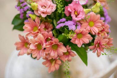 Çiçek arka planı. Kapat.