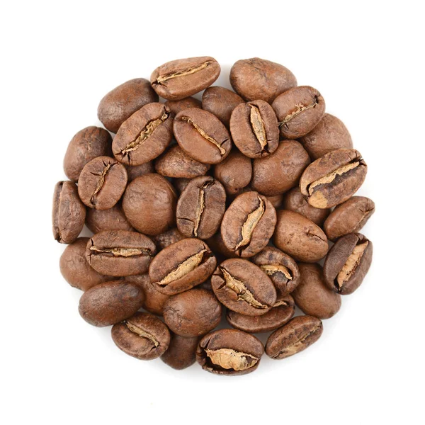 Círculo de granos de café —  Fotos de Stock
