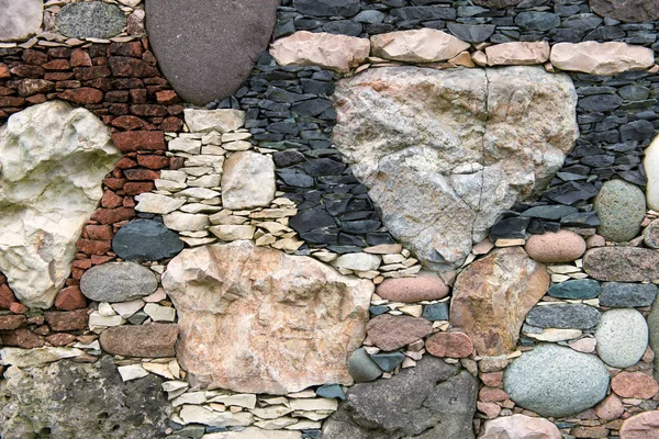 Parede de pedra como fundo — Fotografia de Stock