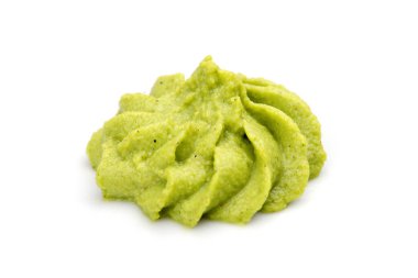 beyaz zemin üzerine Wasabi