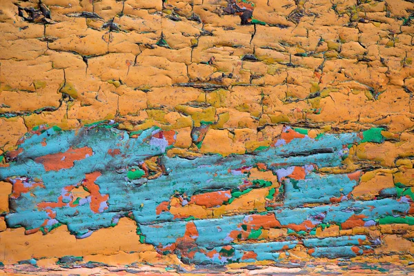 Surface with old paint on wood — Stock Photo, Image