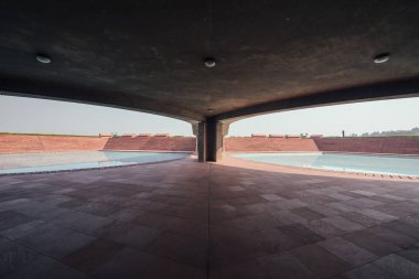 Lotus temple Delhi, Hindistan. 29.11.2017