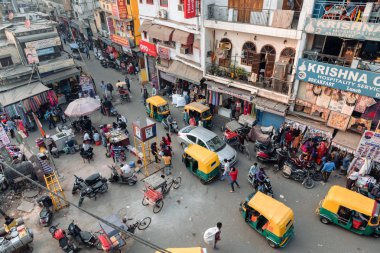 Sokak Delhi, Hindistan. 26.11.2017.