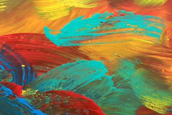 Handritad Gouachemålning Abstrakt Konst Bakgrund Färg Struktur — Stockfoto