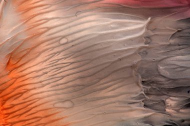 El çizimi guaj resmi. Soyut sanat geçmişi. Renk dokusu