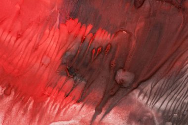 El çizimi guaj resmi. Soyut sanat geçmişi. Renk dokusu