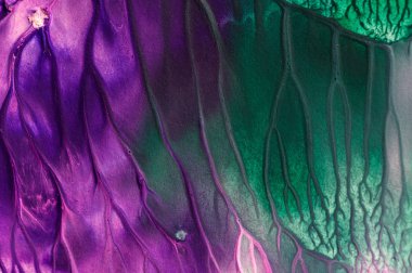 El çizimi guaj resmi. Soyut sanat geçmişi. Renk dokusu.