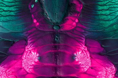 El çizimi guaj resmi. Soyut sanat geçmişi. Renk dokusu.