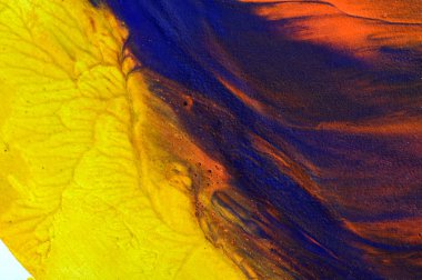 El çizimi guaj resmi. Soyut sanat geçmişi. Renk dokusu.