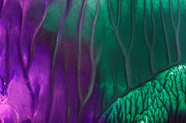 El çizimi guaj resmi. Soyut sanat geçmişi. Renk dokusu.