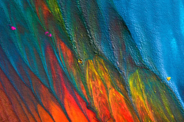手绘水粉画.抽象的艺术背景。彩色纹理. — 图库照片