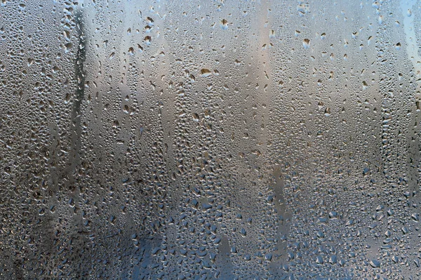 Drops on glass. Close-up background ストックフォト