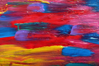 Soyut sanat. El boyaması arka plan. KENDİ