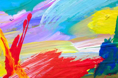 sanat arka plan. el-boyalı arka plan. Öz yapılmış.