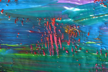 Soyut sanat. El boyaması arka plan. KENDİ