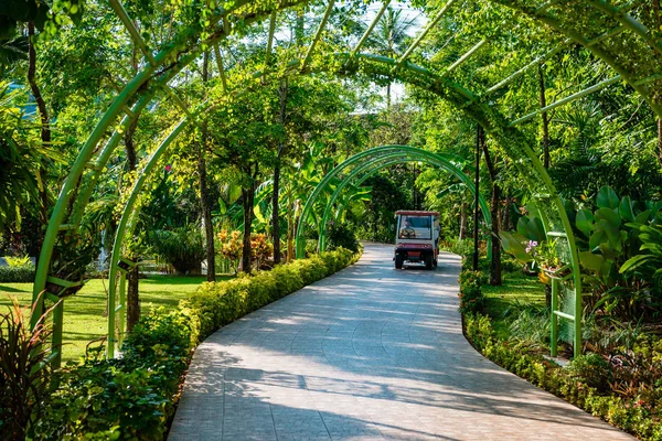 The path on site in Thailand — Stock Photo, Image