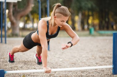 Açık egzersiz egzersiz zamanında