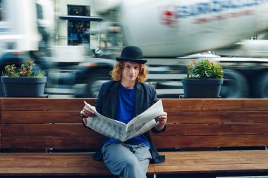 Şehrin popüler hipster