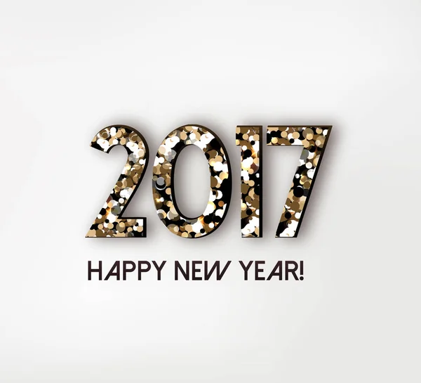 Boldog új évet 2017 Jogdíjmentes Stock Vektorok