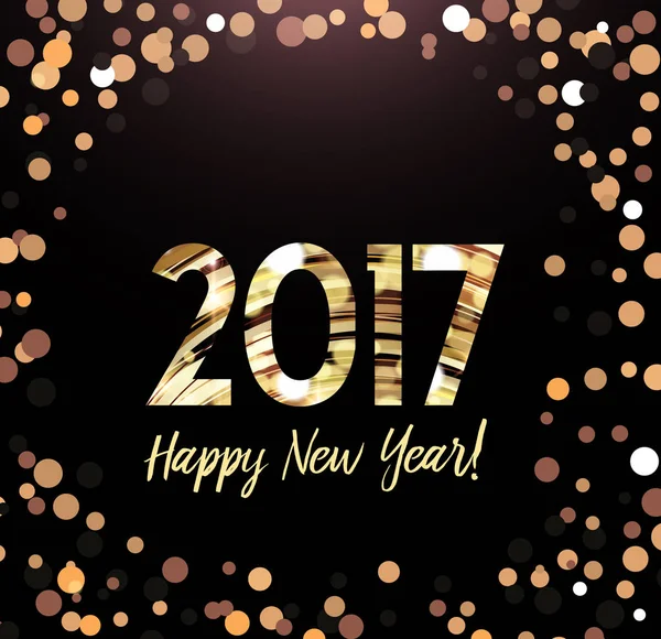 Feliz ano novo 2017 Gráficos Vetores