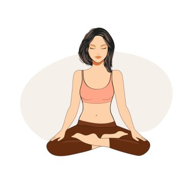 genç kadın meditasyon 