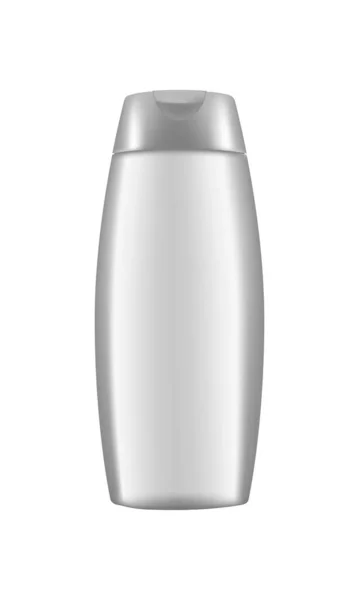 Реалістична пляшка шампуню для дизайну упаковки — стоковий вектор