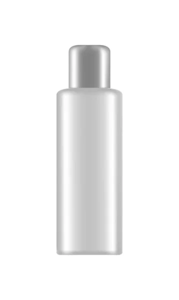 3d botella mockup aislado sobre fondo blanco — Vector de stock