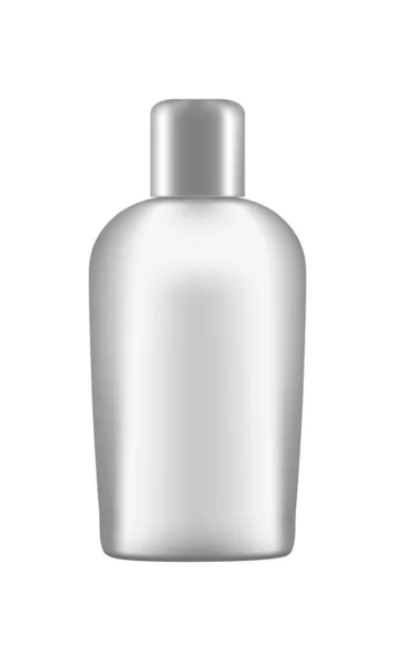 3d mockup botol kecantikan terisolasi pada latar belakang putih - Stok Vektor