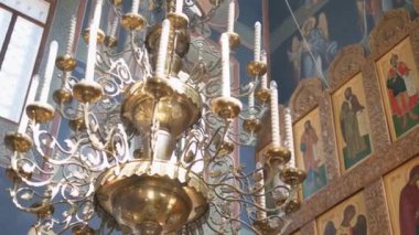 Mtsensk, Rusya 15 Nisan 2017. Editörden - Paskalya şanlı Bayramı. Mesih risen.