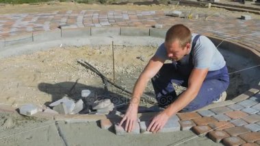 Döşeme taş döşeme ustası