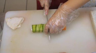 Suşi ve rulo. Pişirme