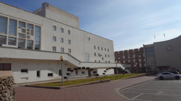 Orel, Orlovskaya 주, 러시아, 08.10.2017, 사설: 건물, 건물의 외관 — 비디오