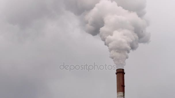 Экология. Загрязнение окружающей среды . — стоковое видео