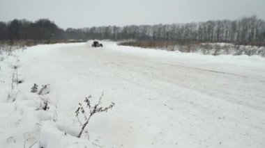 20 Ocak 2018, Orel, Rusya Federasyonu - autocross, arabaları makineleri